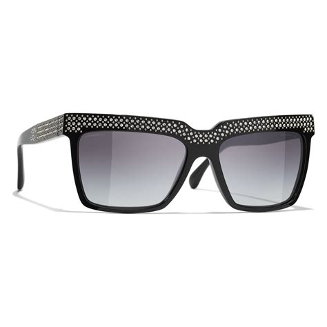 chanel hoesje s4|CHANEL Sunglasses: Square Sunglasses, acetate & strass — .